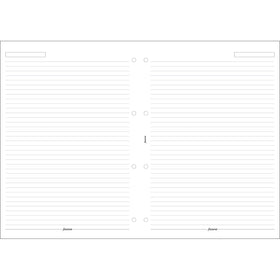 Filofax A4 White Lined Notepad Refill