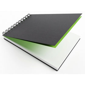 Artgecko Classy Sketchbook A5 Landscape 80 Pages 40 Sheets 150gsm White Paper