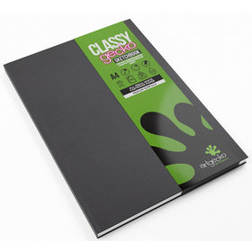 Artgecko Classy Sketchbook Casebound A4 92 Pages 46 Sheets 150gsm White Paper