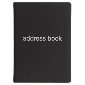 Letts Dazzle A6 Address Book - Black