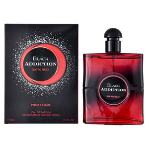 BLACK ADDICTION DARK RED Perfume for Women (80ml) | Premium Alternative to Yves Saint Laurent Black Opium Over Red