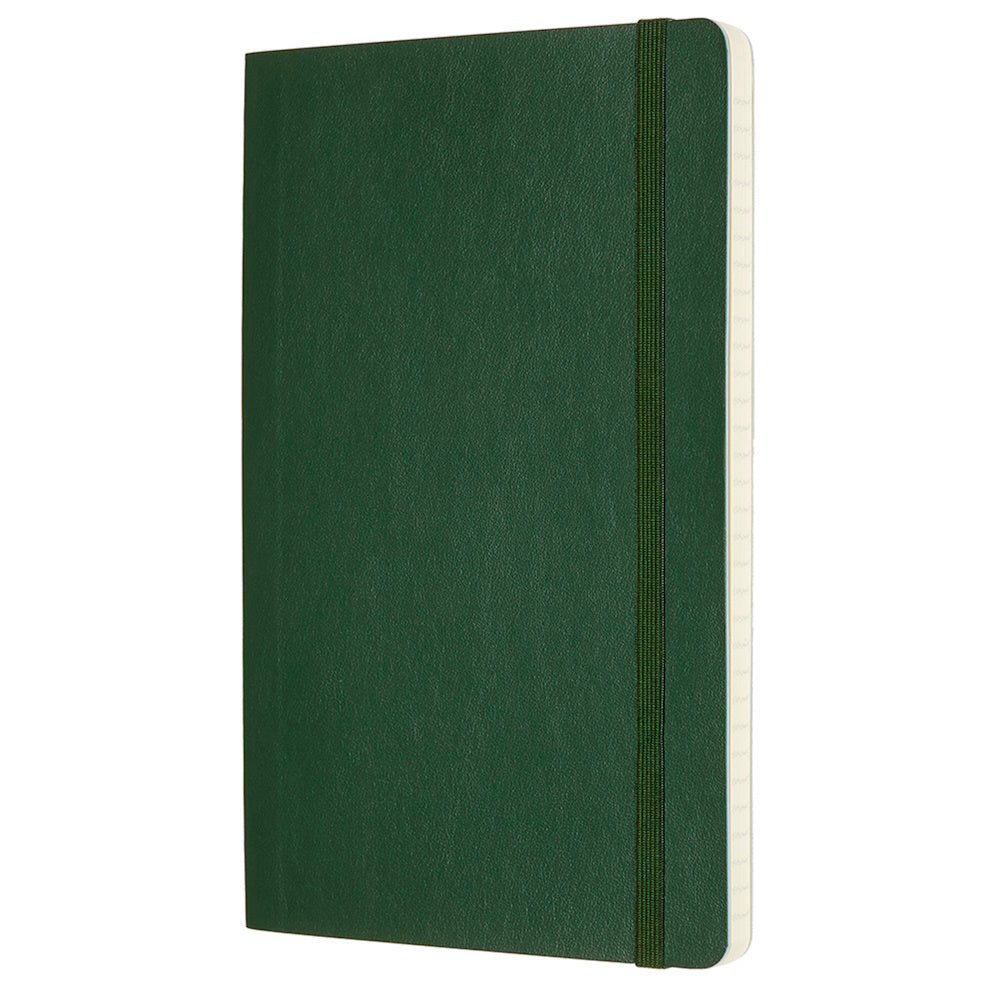 Moleskine Notebook Large Ruled Myrtle Green Soft
