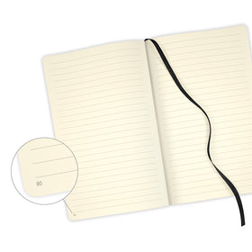 Castelli Notebook Aquarella A5 Ruled Amaranth