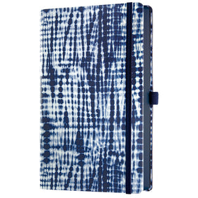Castelli Notebook Shibori A5 Ruled Jute