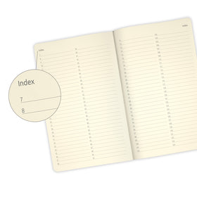 Castelli Notebook Shibori A5 Ruled Rings