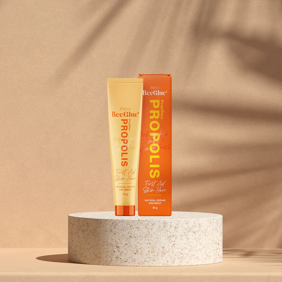 Nature's BeeGlue Hero Value Bundle: Skin Hero 20g, Foot Hero & Breath Repair Spray