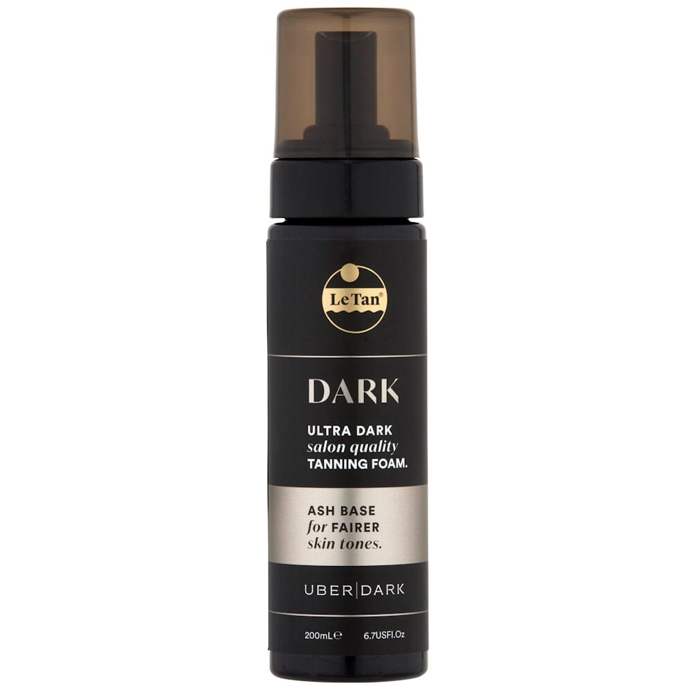 Le Tan UBER DARK Self Tanning Foam 200mL Ash Base