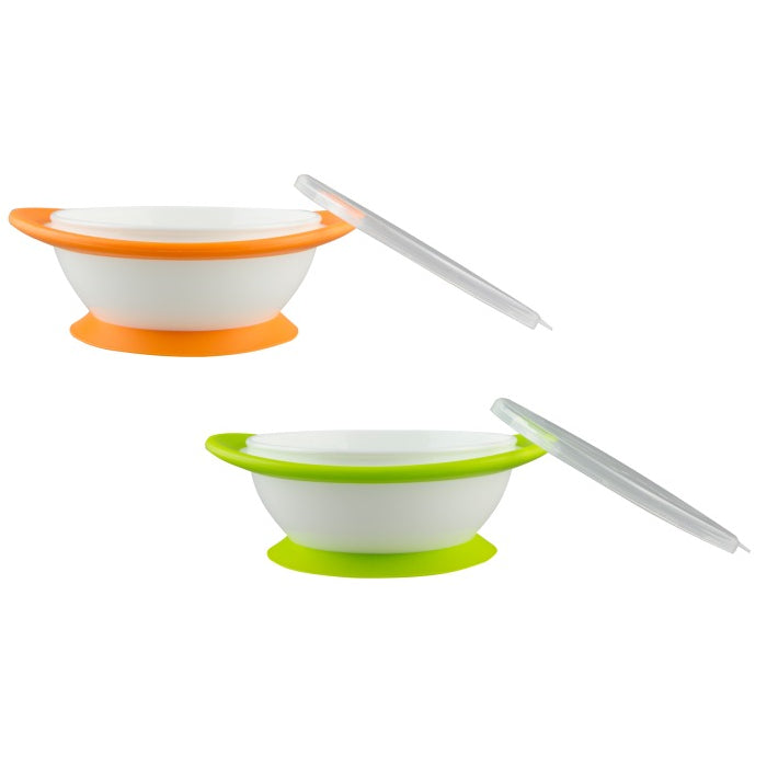 NUK No-mess Suction Bowls with Lids