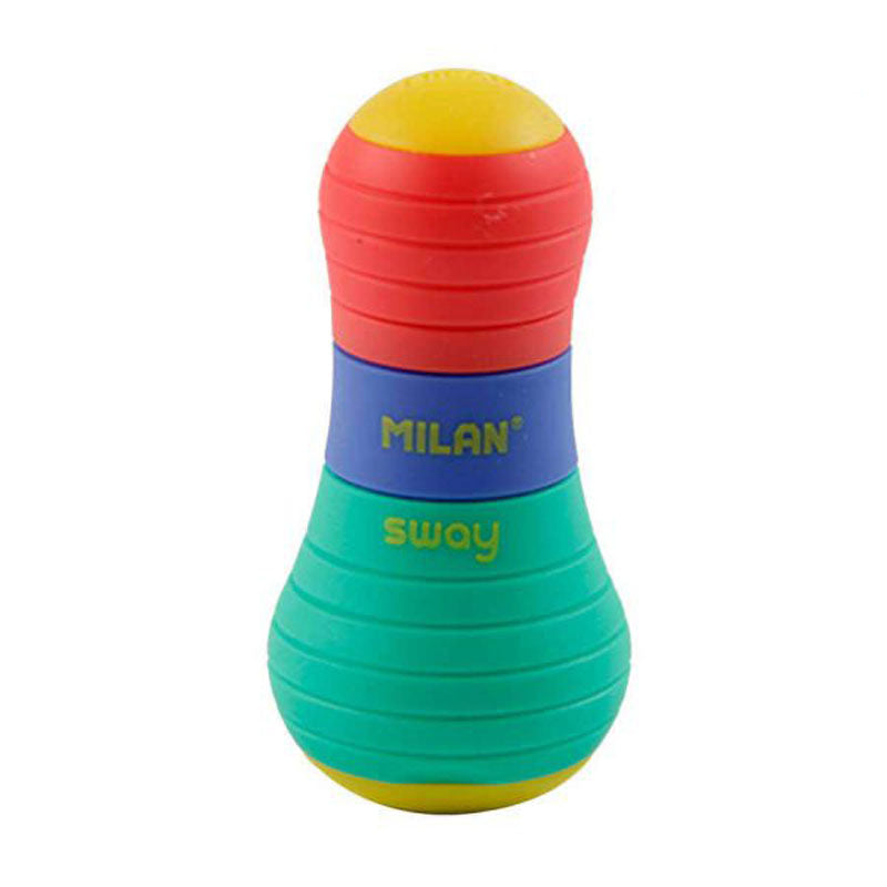 Milan Mix Range Sway Eraser & Sharpener - Assorted Colours