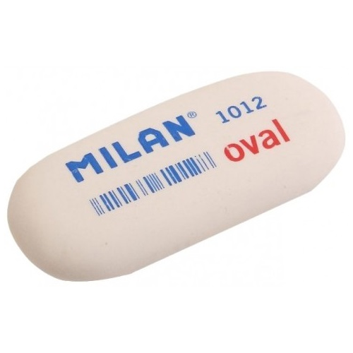 Milan Erasers 1012 Synthetic Rubber Oval
