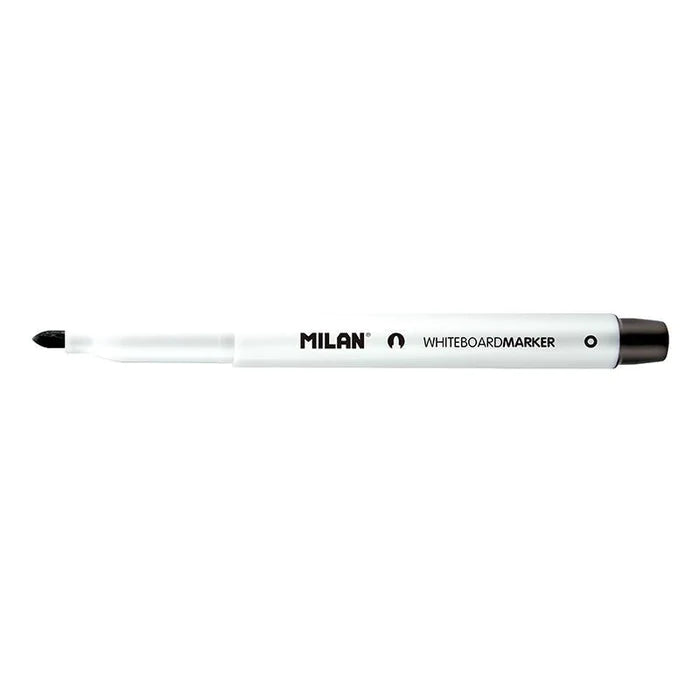 Milan Whiteboard Marker Fine Bullet Tip 3.7mm Black