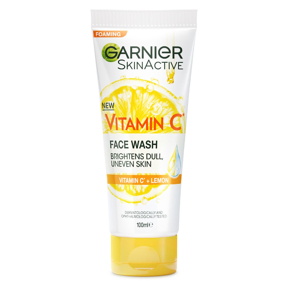GARNIER SkinActive Vitamin C Foaming Face Wash 100mL