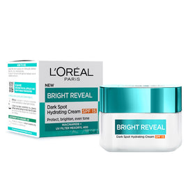 L'Oréal Paris BRIGHT REVEAL Dark Spot Hydrating Cream SPF15 50mL