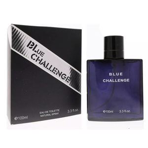 BLUE CHALLENGE Cologne for Men (100ml) | Premium Alternative to Bleu De Chanel