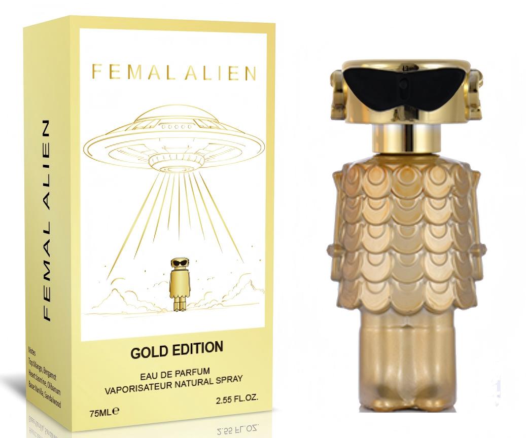 Dupe for Paco Rabanne Golden Fame - FEMAL ALIEN Gold Edition 75mL EDP