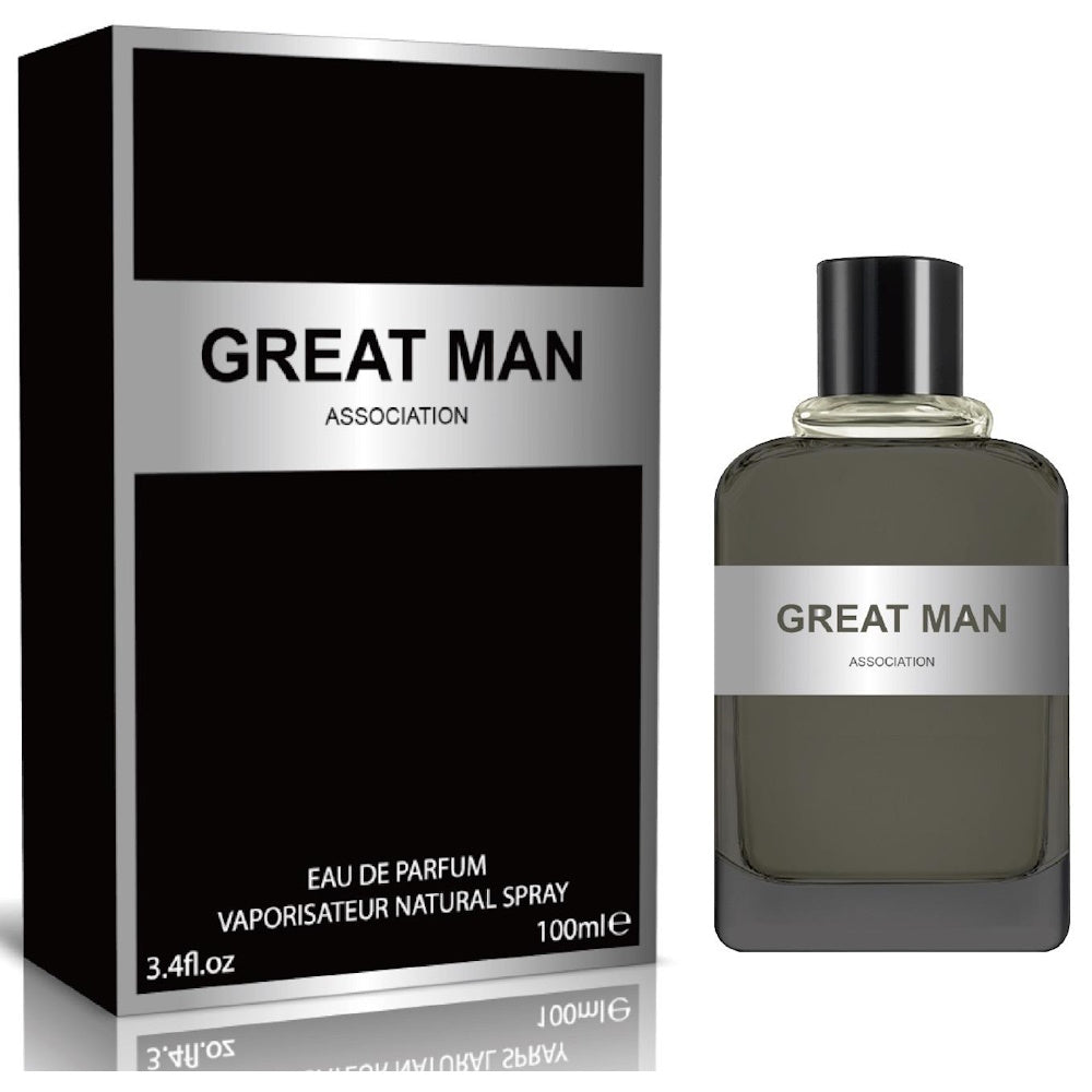 GREAT MAN ASSOCIATION Cologne for Men (100ml) | Premium Alternative to Givenchy Gentleman Society Eau de Parfum