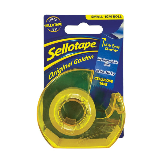 Sellotape 3264 Cellulose Tape On Dispenser 18mmx10m 1 UNIT
