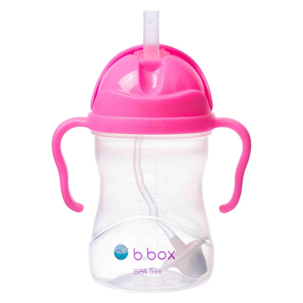 b.box Sippy Cup Pink Pomegranate