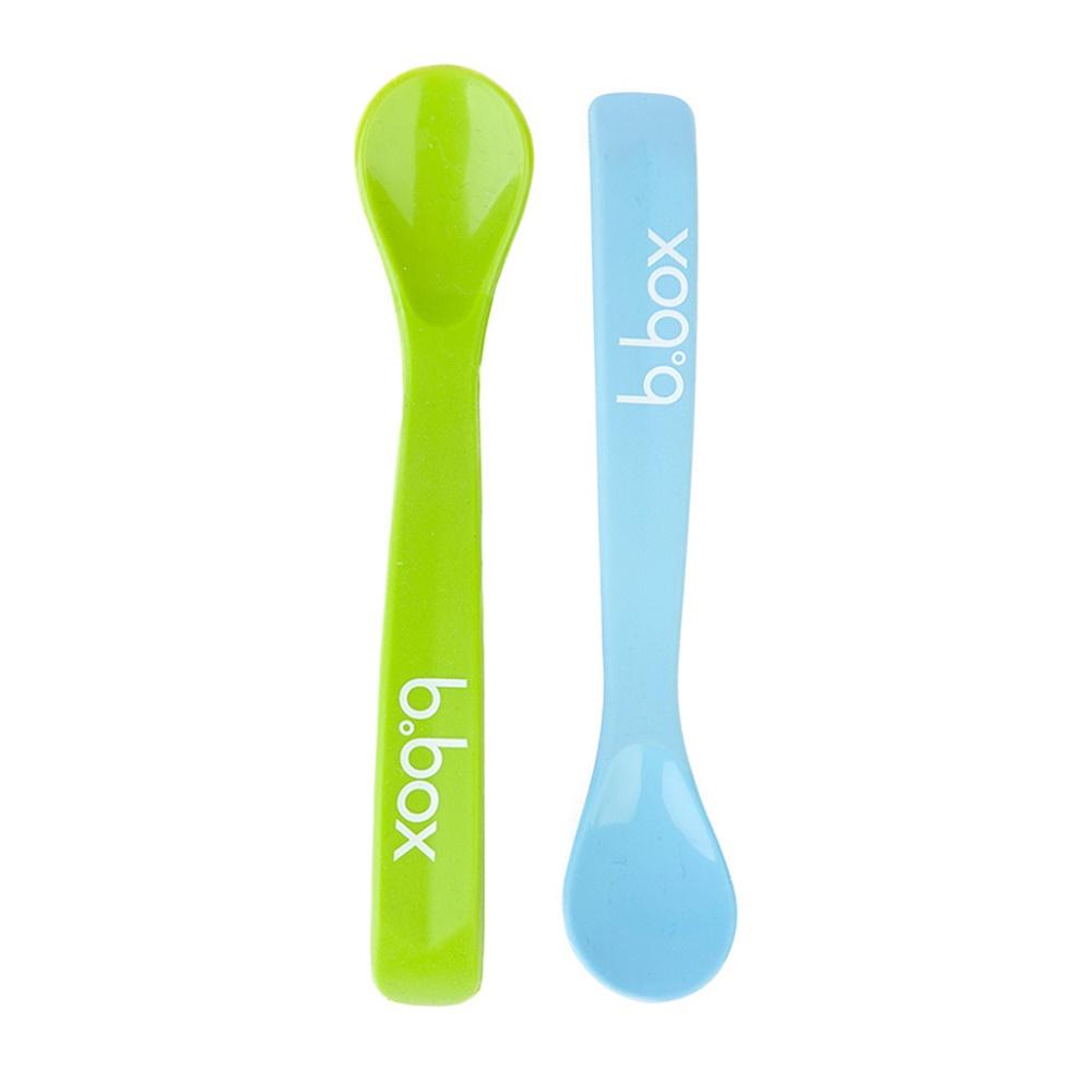 b.box Baby Spoon Green/Blue