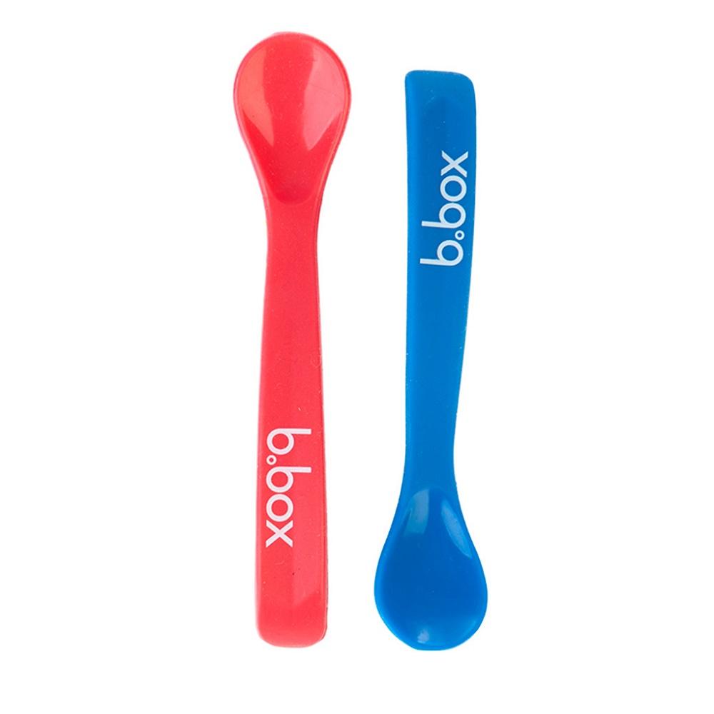b.box Baby Spoon Red/Blue