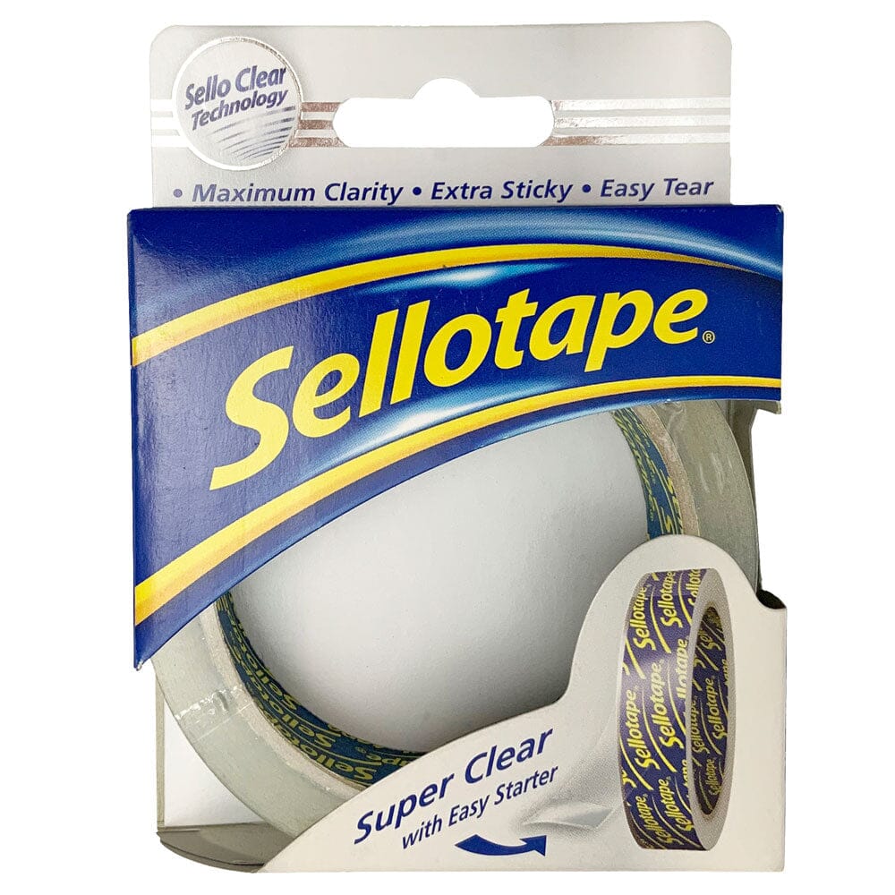 Sellotape Super Clear 24mmx50m Boxed