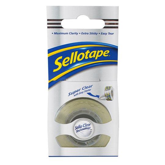 Sellotape Super Clear 18mmx25m Boxed