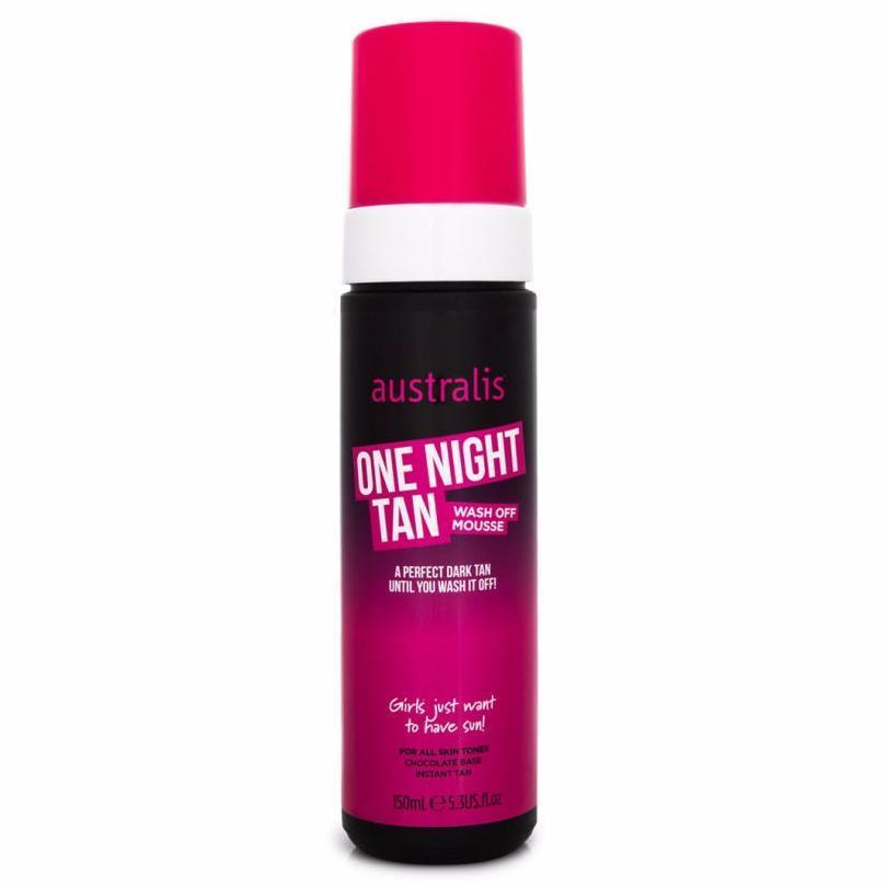 Australis One Night Tan Wash Off Mousse 150ml