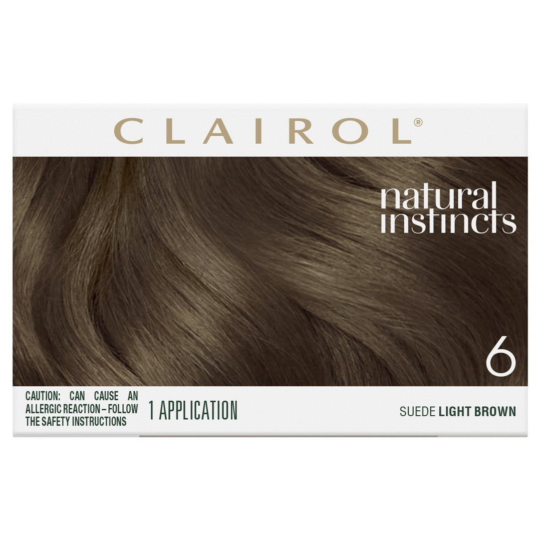 Clairol Natural Instincts SEMI-PERMANENT Hair Colour - 6 Light Brown
