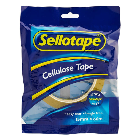 Sellotape 1105 Cellulose 15mmx66m