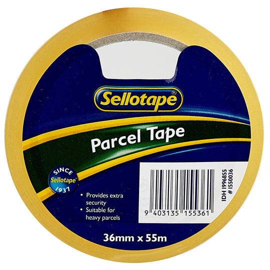 Sellotape 1550 Pack Tape Clear 36mmx55m