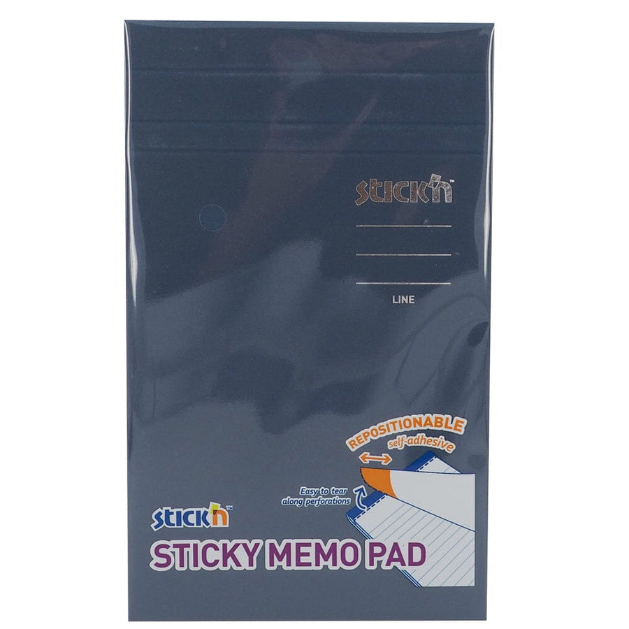 Stick'n Memo Pad 50 Sheets 190.5x114mm Lined