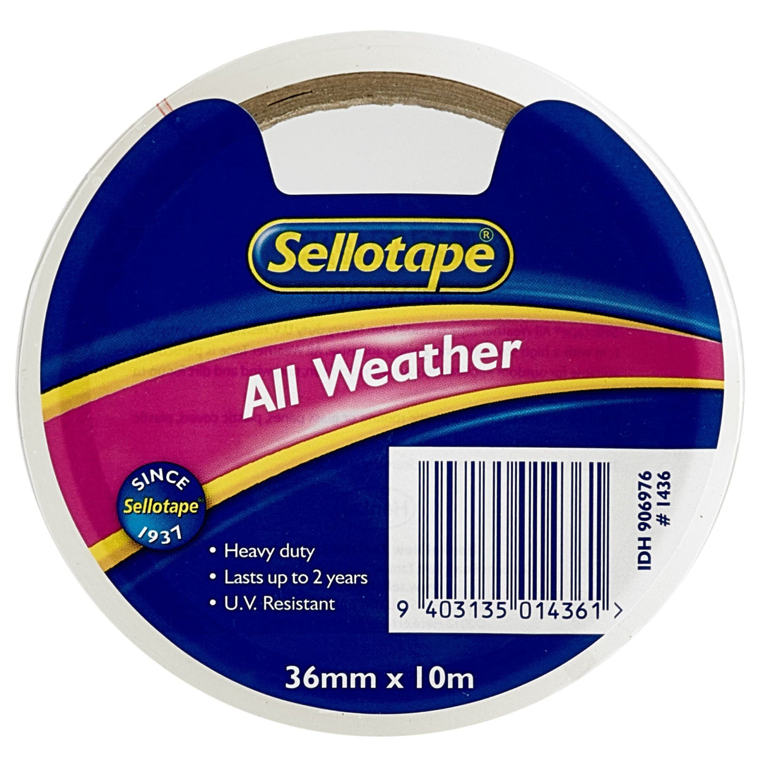 Sellotape 1436 All-Weather 36mmx10m