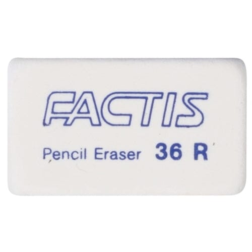 Factis Eraser 36R Soft White