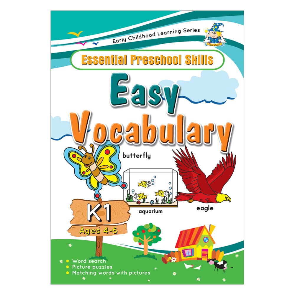 Greenhill Activity Book 4-6 Yr Easy Vocabulary
