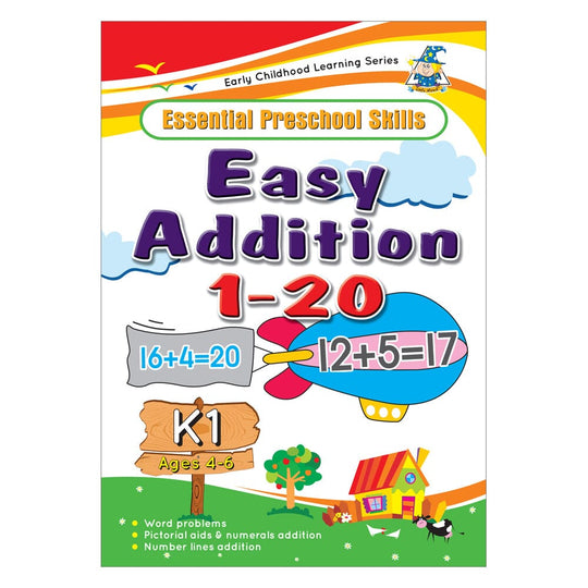 Greenhill Activity Book 4-6 Yr Easy Addition