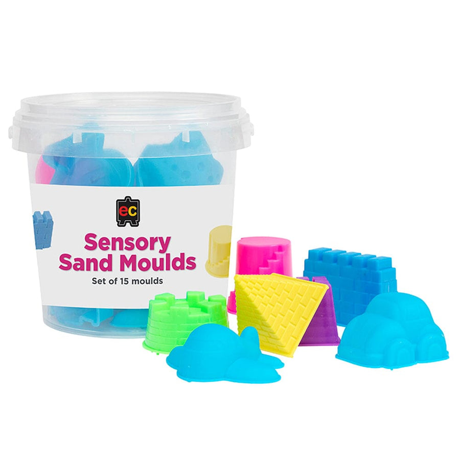 EC Sensory Sand Moulds Set of 15