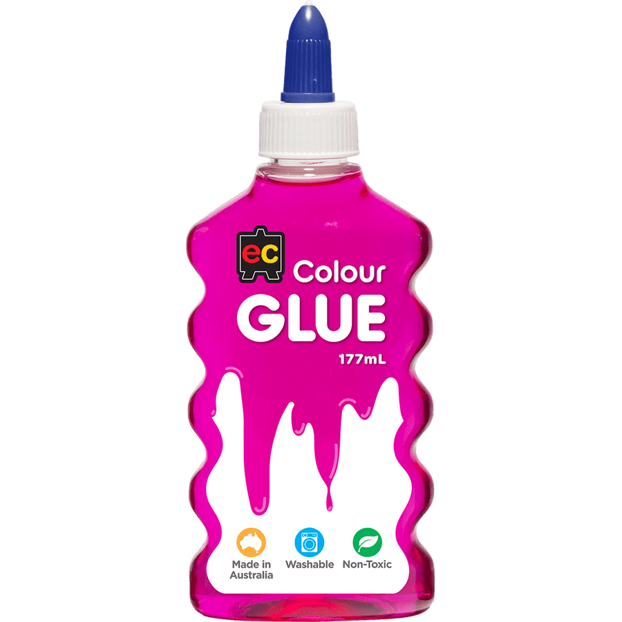 EC Coloured Glue 177ml Magenta