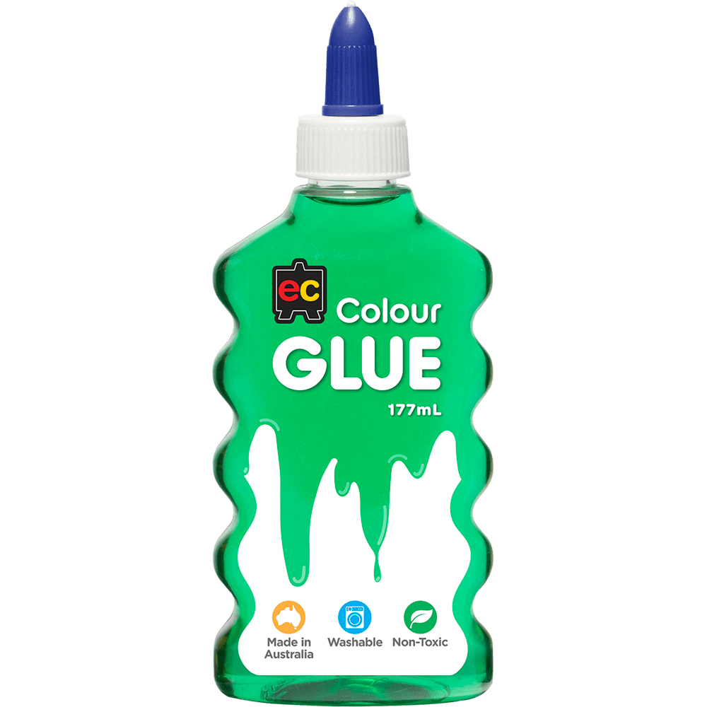 EC Coloured Glue 177ml Green