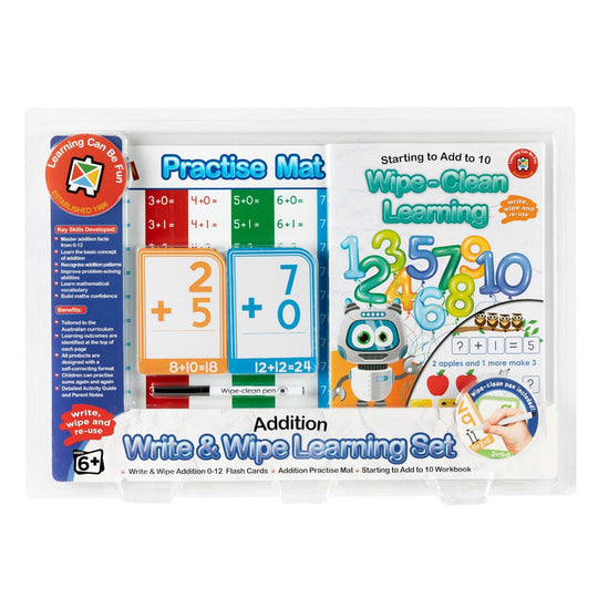 LCBF Write & Wipe Learning Set Addition
