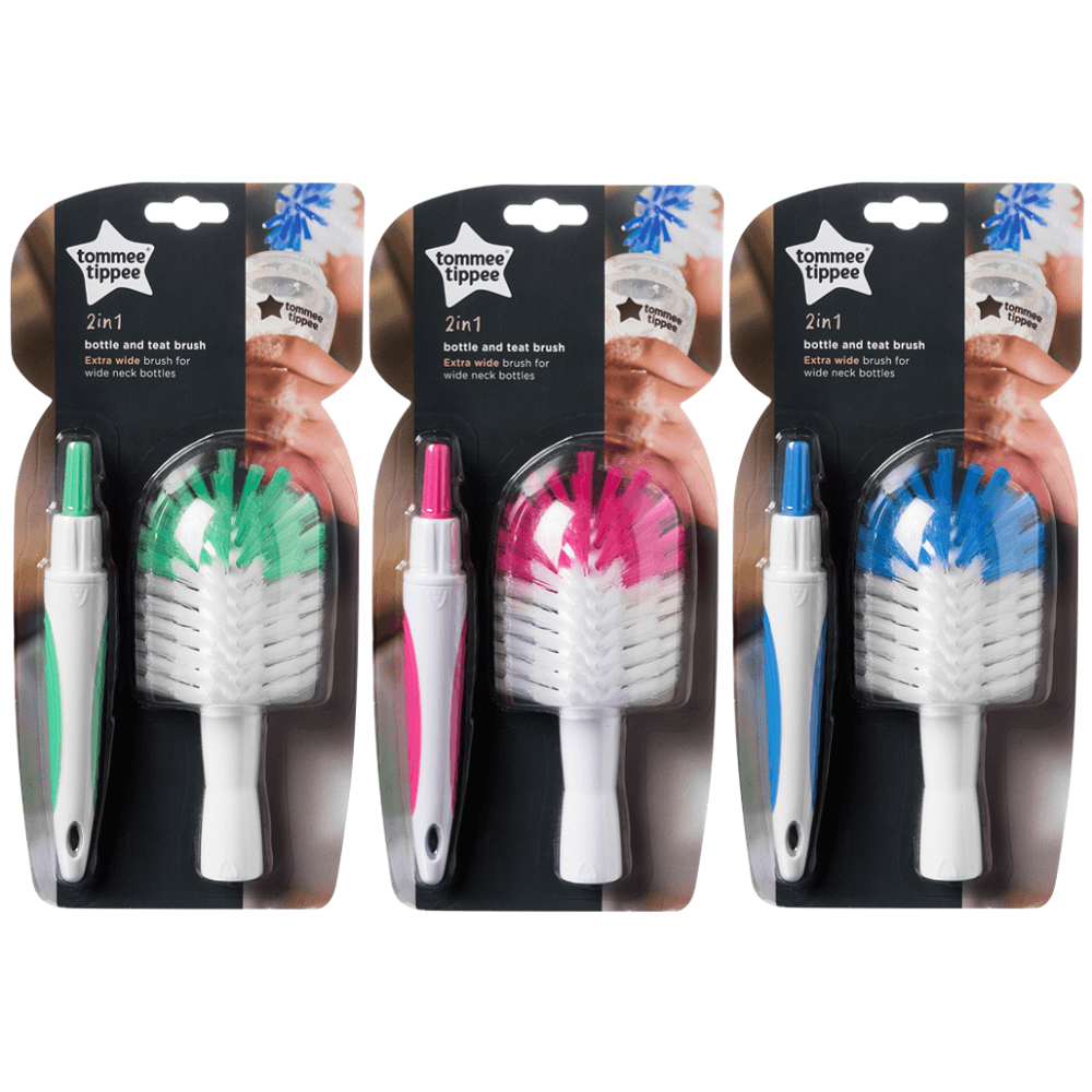 tommee tippee Closer to Nature Bottle & Teat Brush Closer to Nature Bottle & Teat Brush
