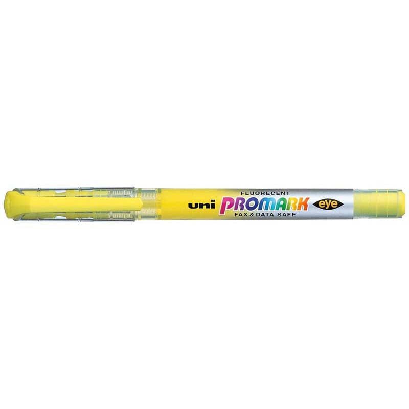 Uni Promark Highlighter 4.0mm Chisel Yellow USP-105