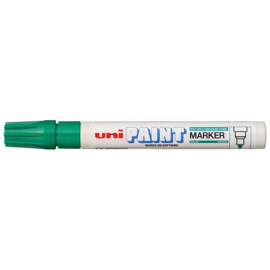 Uni Paint Marker 2.8mm Bullet Tip Green PX-20