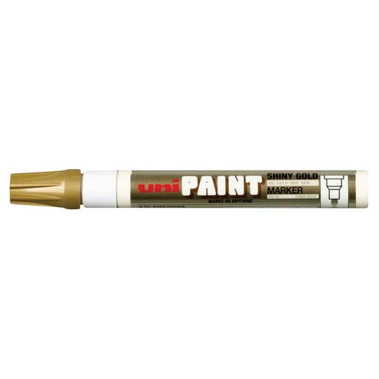 Uni Paint Marker 2.8mm Bullet Tip Shiny Gold PX-20