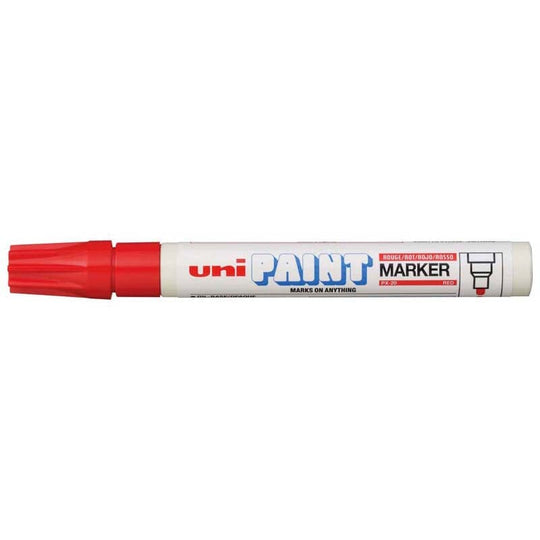 Uni Paint Marker 2.8mm Bullet Tip Red PX-20