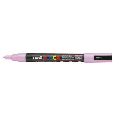 Uni Posca Marker 0.9-1.3mm Fine Light Pink PC-3M