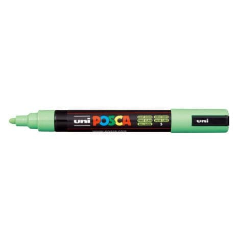 Uni Posca Marker 1.8-2.5mm Med Bullet Light Green PC-5M