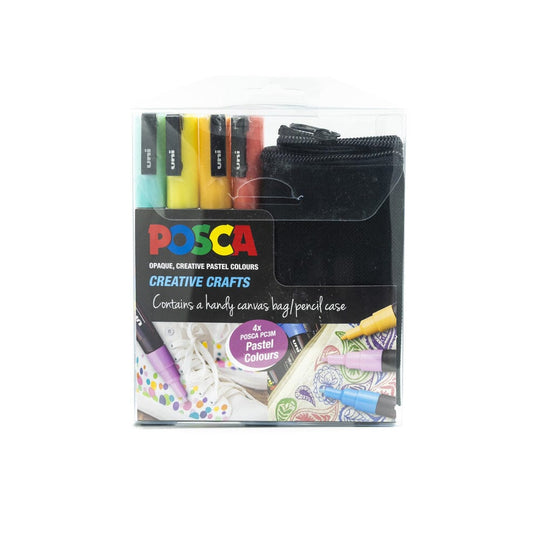 Uni Posca Marker PC-3M Canvas Bag Activity Pack