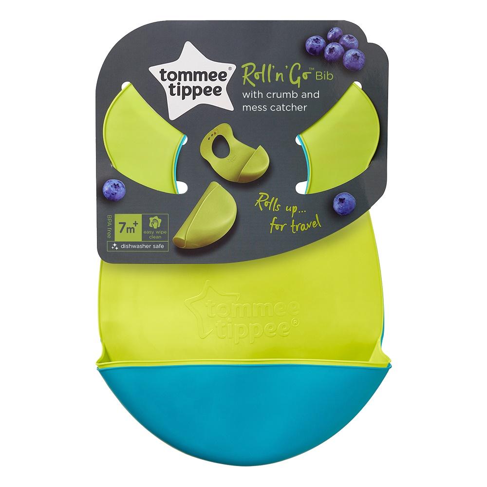 tommee tippee Closer to Nature Exp Roll & Go Bib 2pack Closer to Nature Exp Roll & Go Bib 2pack