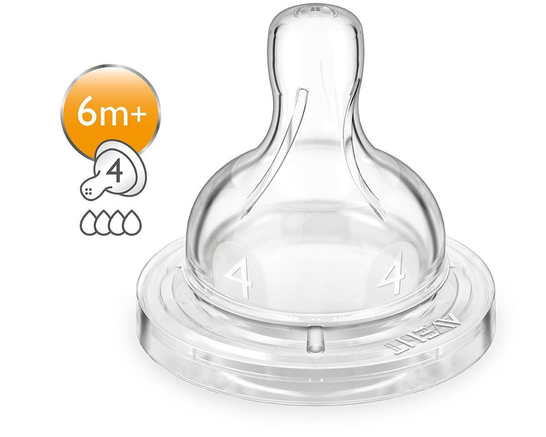 Philips Avent Anti-colic Fast Flow Teats 2pk