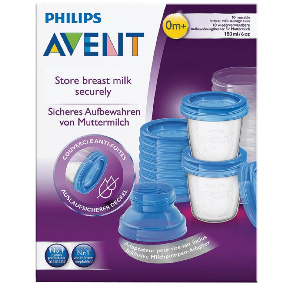 Philips Avent Breast Milk Storage Cups 180mL